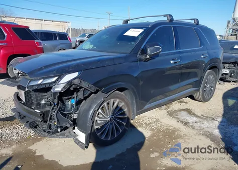 2023 Hyundai Palisade Calligraphy z USA, uszkodzony, nr VIN KM8R74GE0PU591229